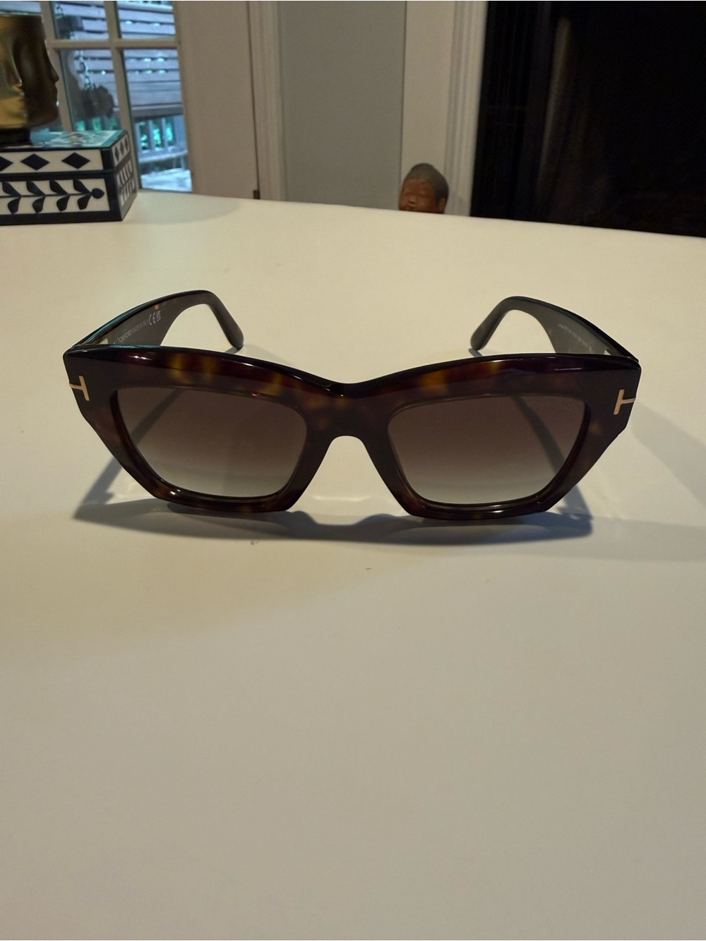 Tom Ford - Tortoiseshell Gradient Lens Women's Sunglasses
